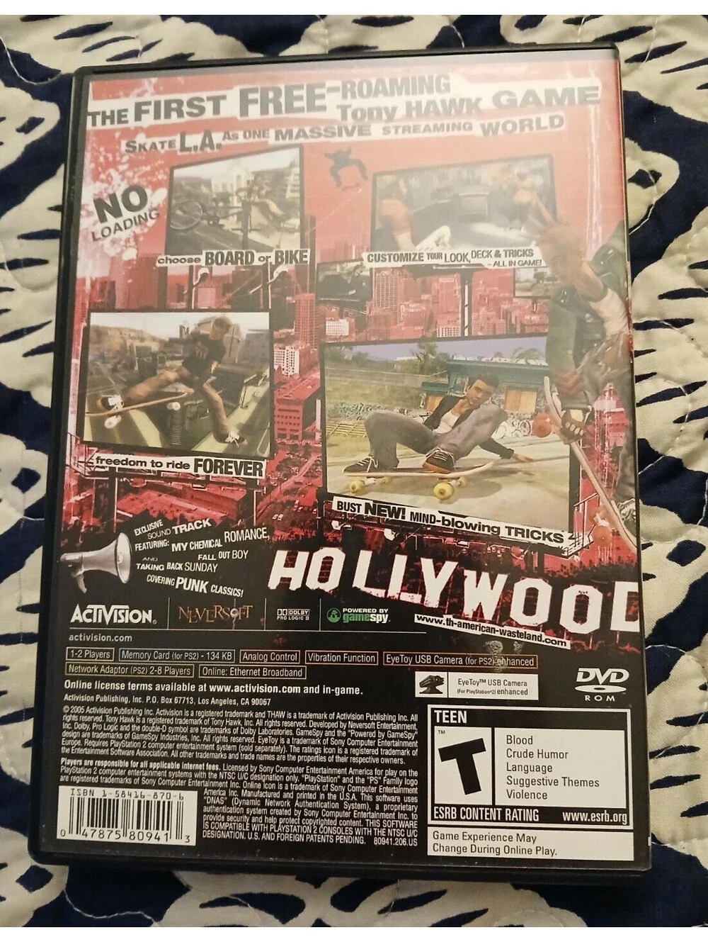 Tony Hawk's American Wasteland (Sony PlayStation 2, 2006)